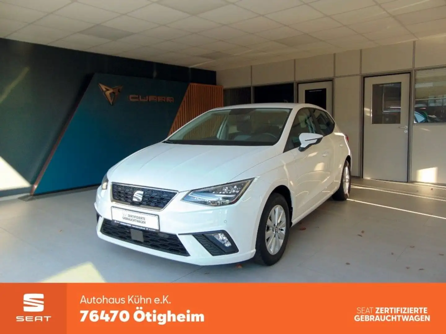 SEAT Ibiza Ibiza Style 1.0 TSI *Navi*FullLink*LED*Kamera Blanc - 1