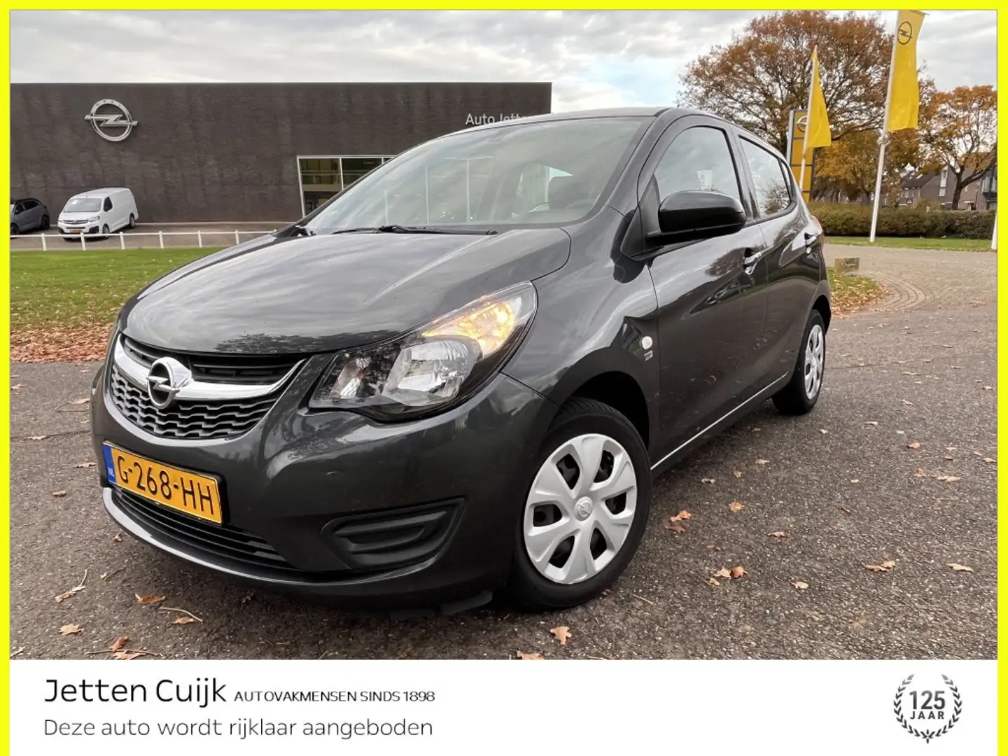 Opel Karl 1.0 120 Jaar Edition #RIJKLAAR# | Airco Gris - 1