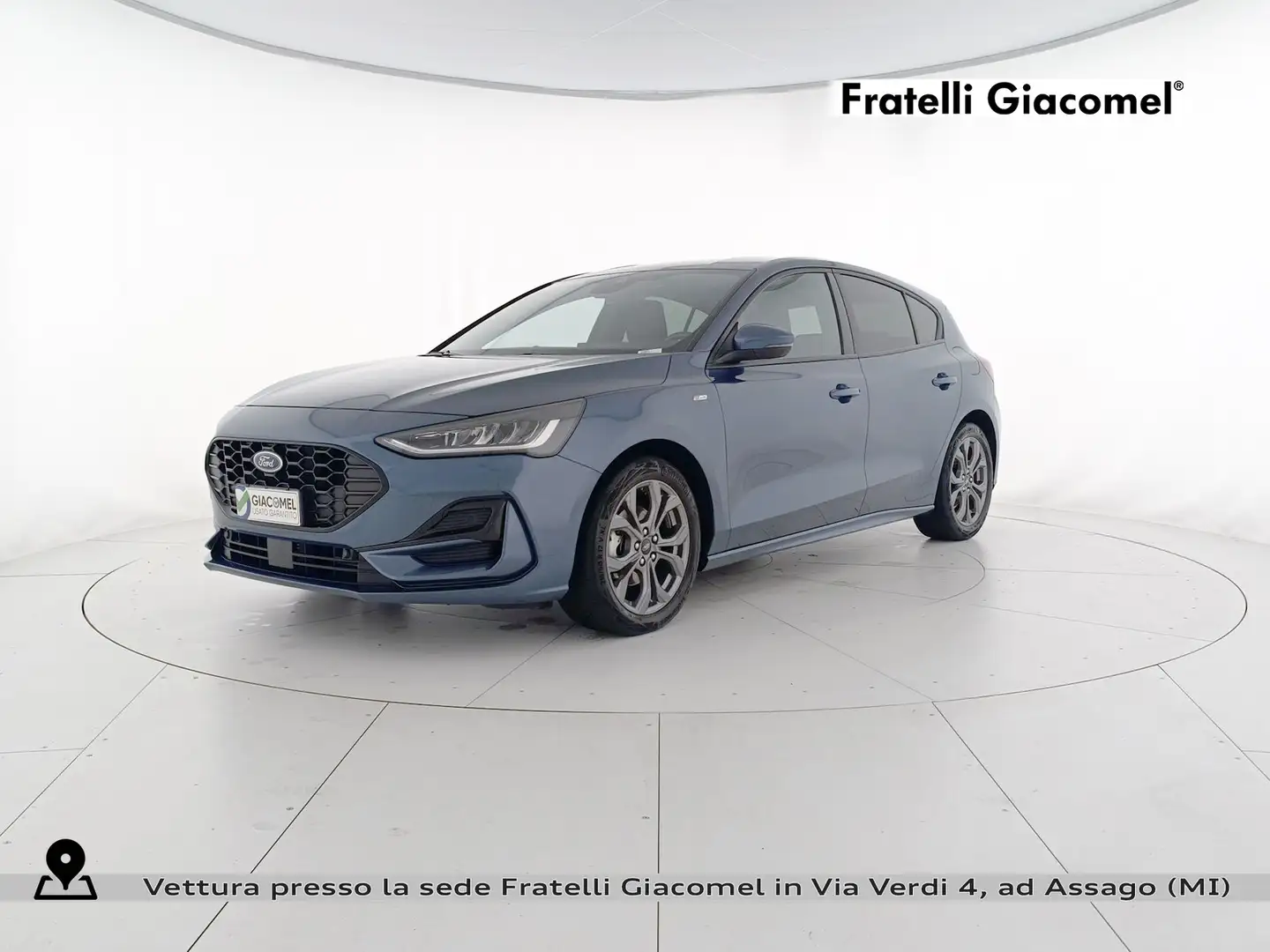 Ford Focus 1.0t ecoboost h st-line x 125cv Blu/Azzurro - 1