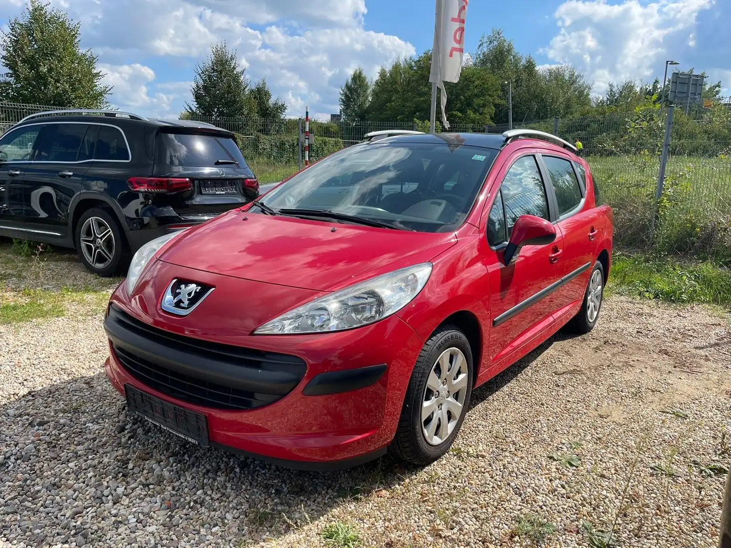 Peugeot 207 Tendance"KLIMAANLAGE"PANORAMA" Rot - 1