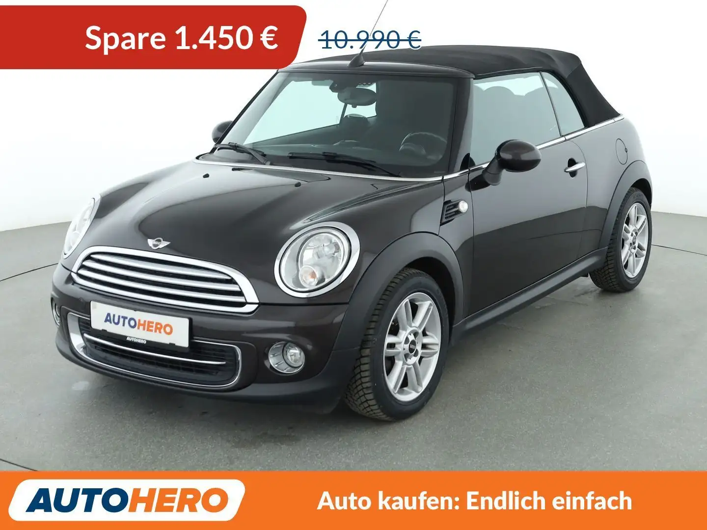 MINI Cooper Cabrio Cooper *TEMPO*PDC*SHZ*KLIMA* Braun - 1