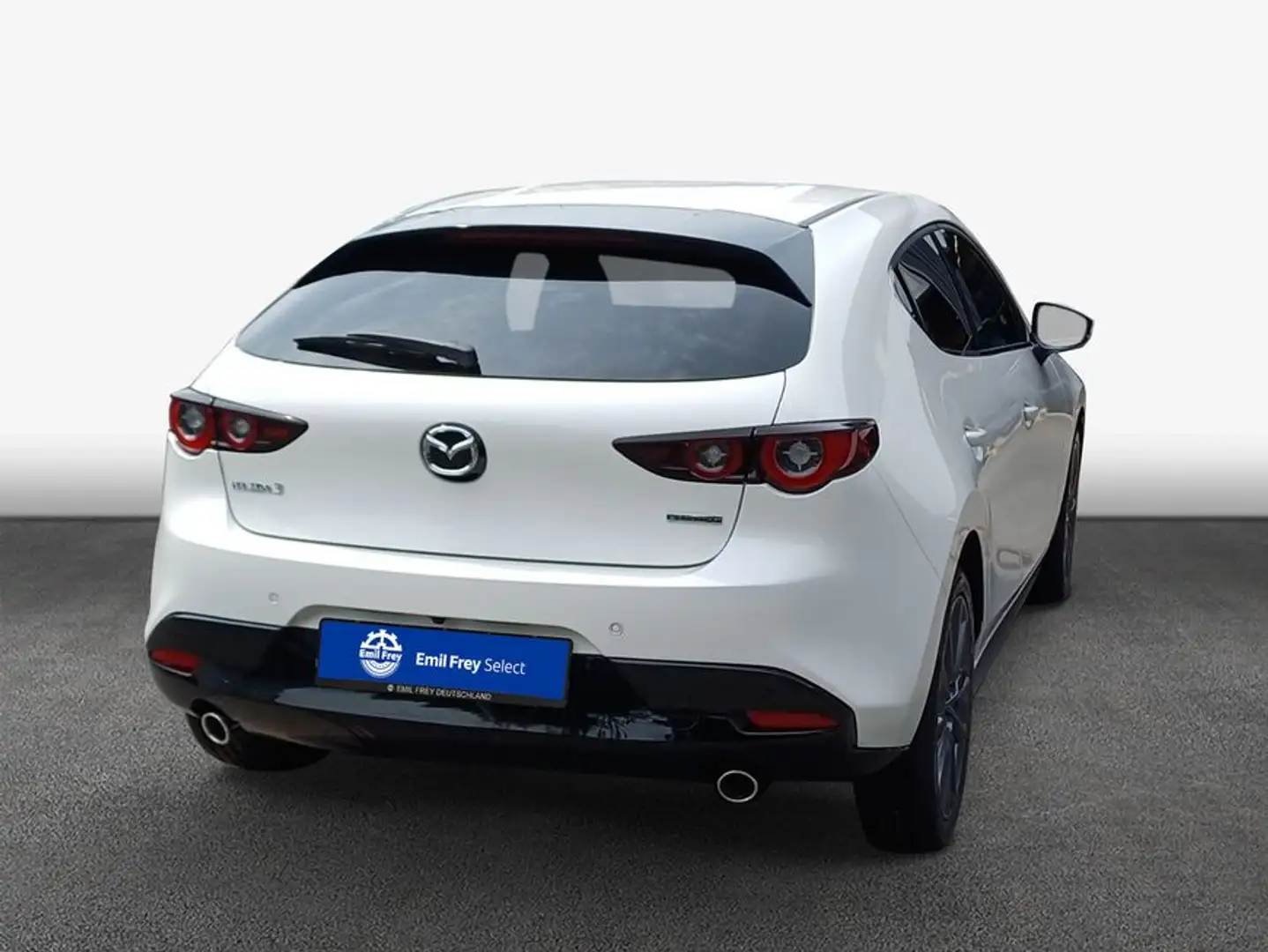 Mazda 3 140PS Automatik Exclusive Line Lagerwagen Weiß - 2