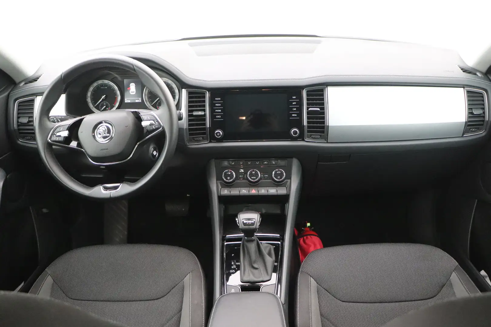 Skoda Kodiaq 2.0 CR TDi DSG Clever 7Pl. LED GPS PDC CAM Carplay Gris - 1
