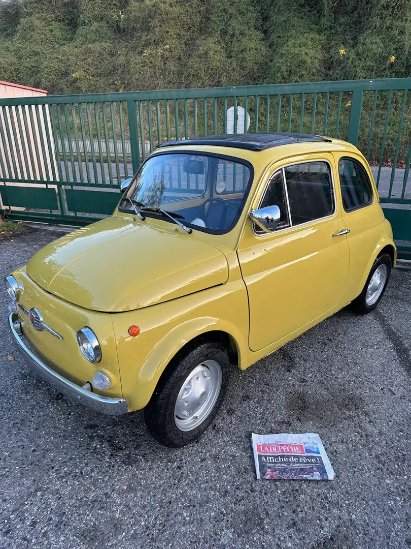 Fiat 500 110f Żółty - 1