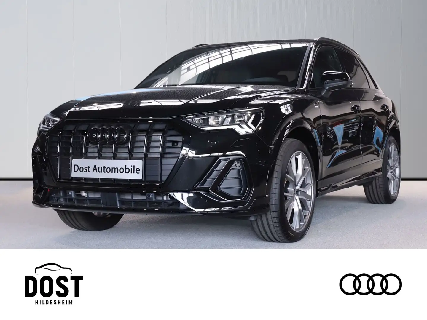 Audi Q3 S line 35 TDI S tronic AHK+PANO+MATRIX+NAVI Fekete - 1