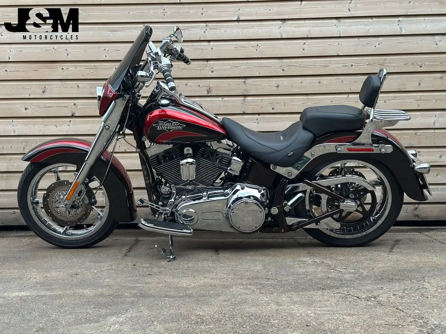 Harley-Davidson Softail CONVERTIBLE CVO FLSTSE Zwart - 2