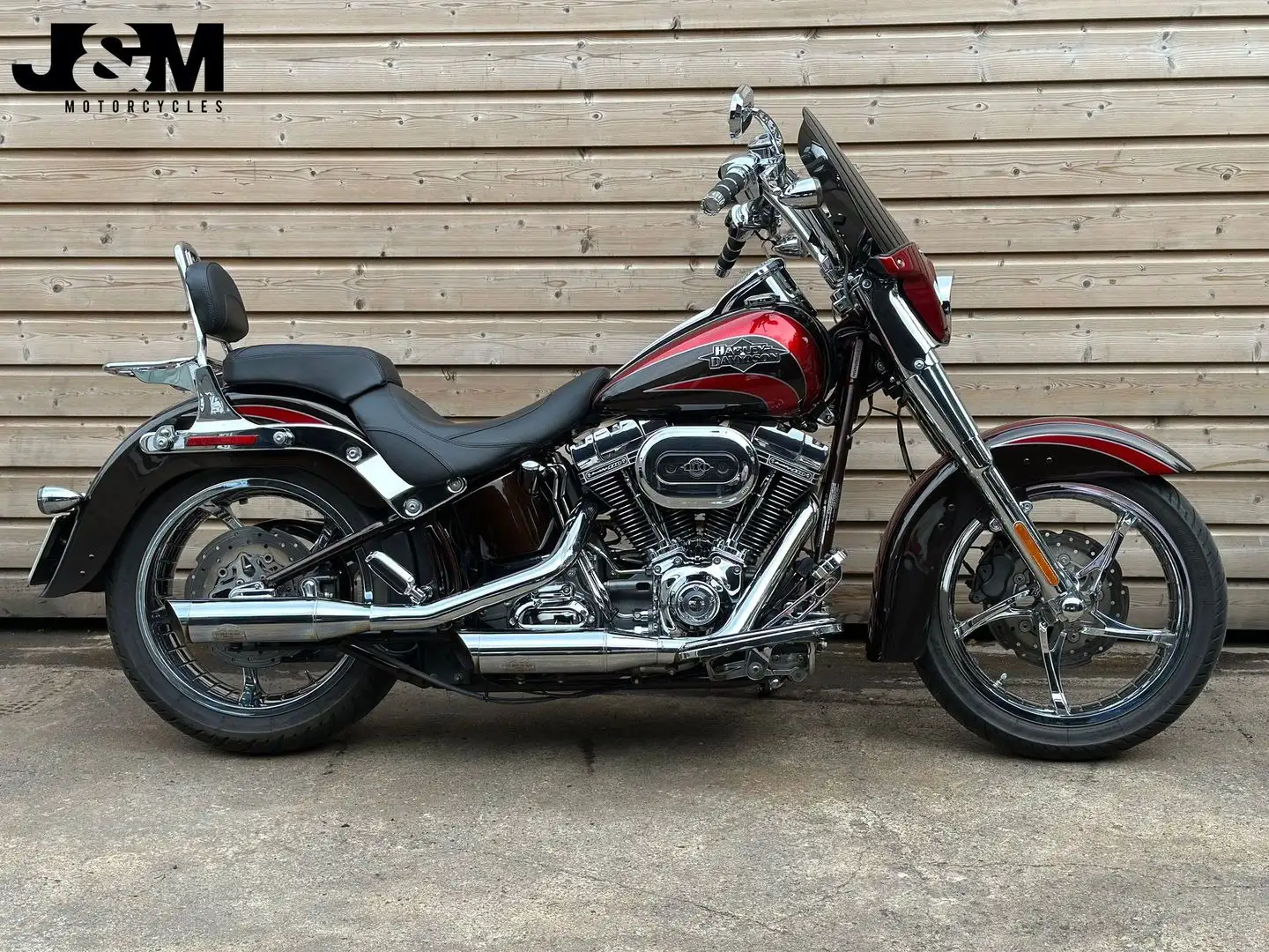Harley-Davidson Softail CONVERTIBLE CVO FLSTSE Zwart - 1