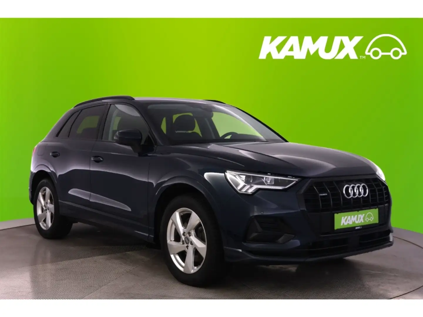 Audi Q3 40TDI quattro S-tronic advanced+LED+NAVI+AHK Bleu - 1