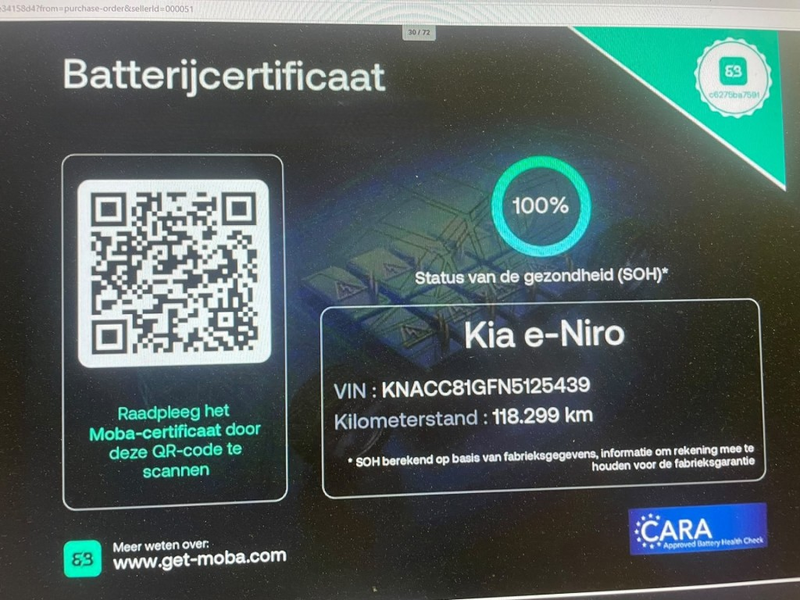 Kia e-Niro E-Niro Edition 64 kWh - Carplay, Camera, Half Leer — photo 2