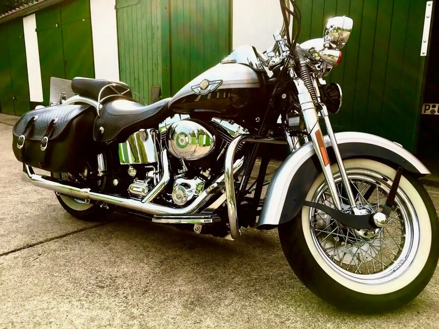 Harley-Davidson Heritage Springer 100 Jahre Sondermodell Silber - 2
