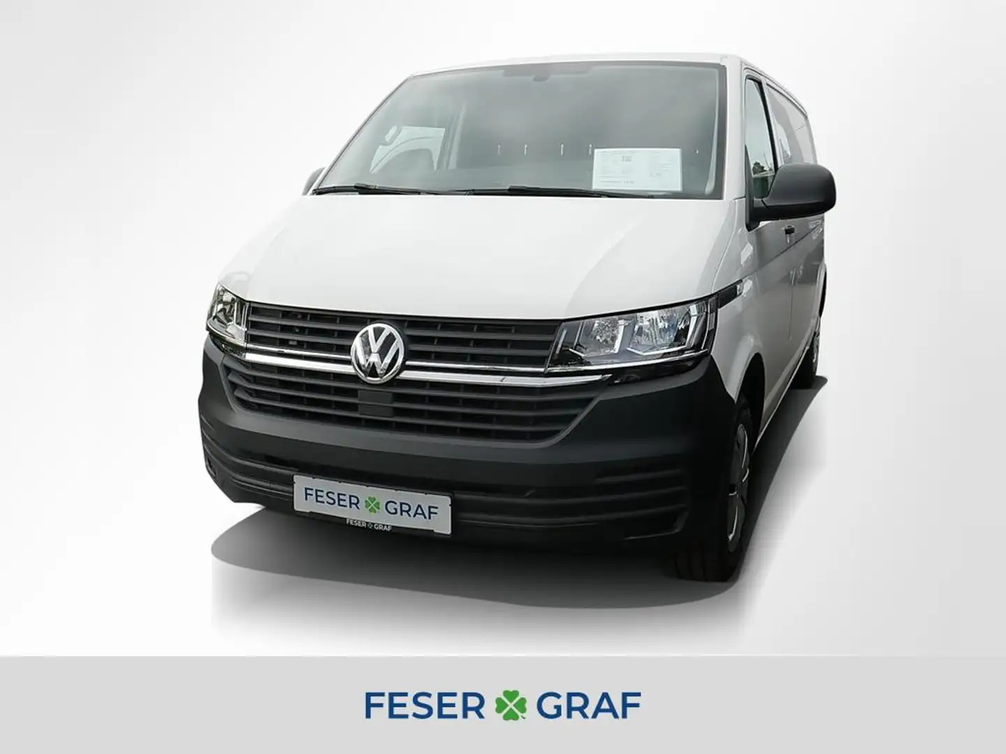 Volkswagen T6.1 Transporter Kasten LR 3400mm EcoProfi PDC Wit - 1