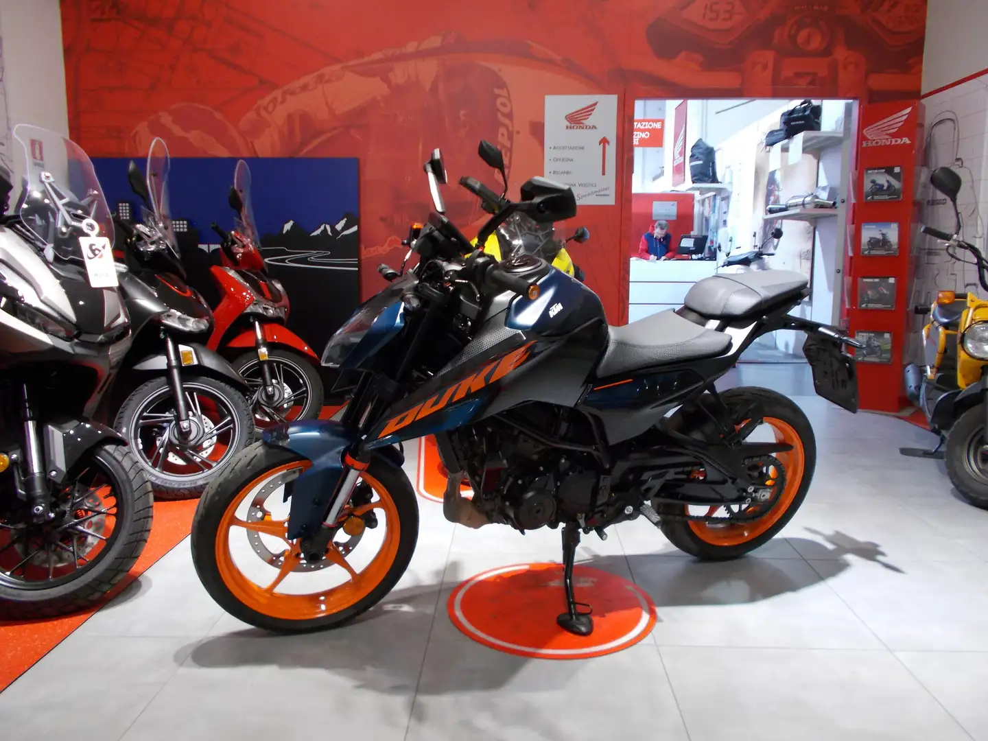 KTM 125 Duke abs Blu/Azzurro - 1