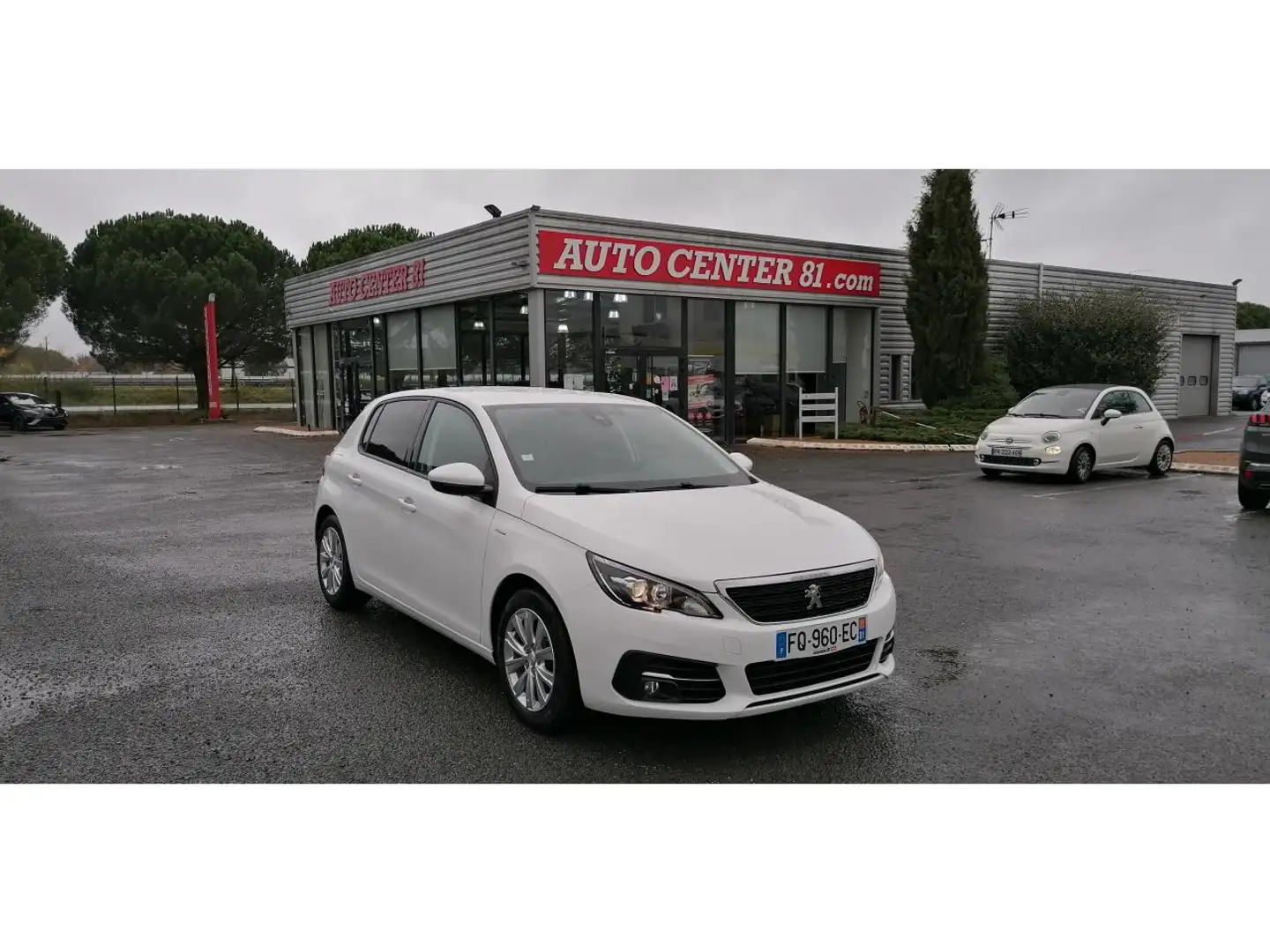 Peugeot 308 1.2i PureTech 110 Style +CAMERA Blanc - 1