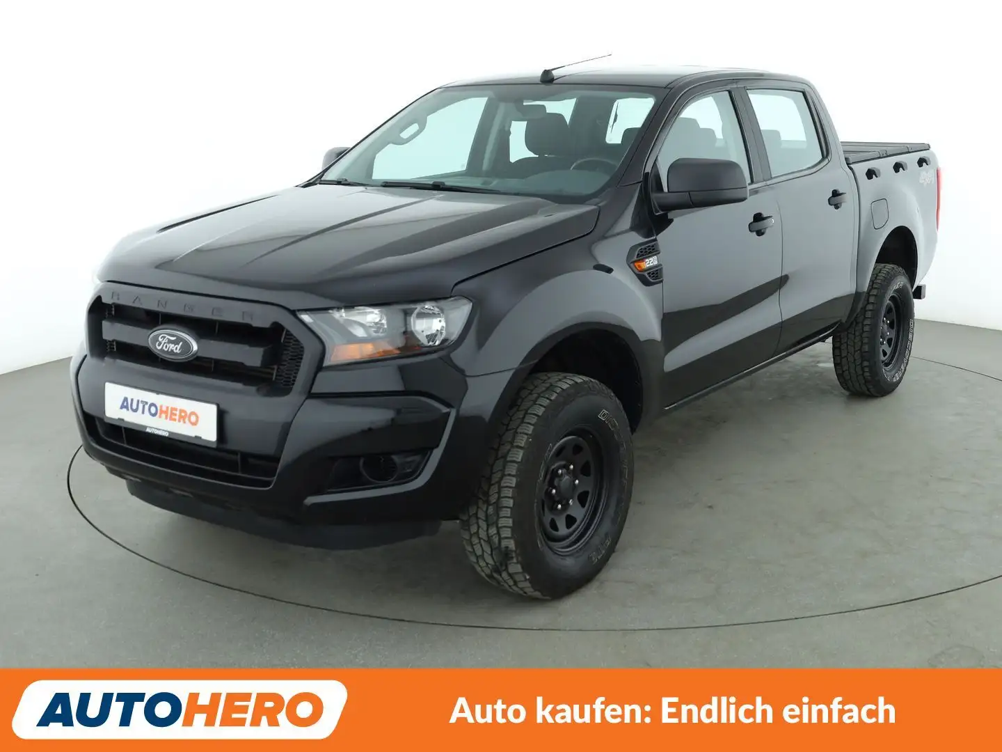 Ford Ranger 2.2 TDCi Doppelkabine 4x4 XL*KLIMA*SHZ* Schwarz - 1