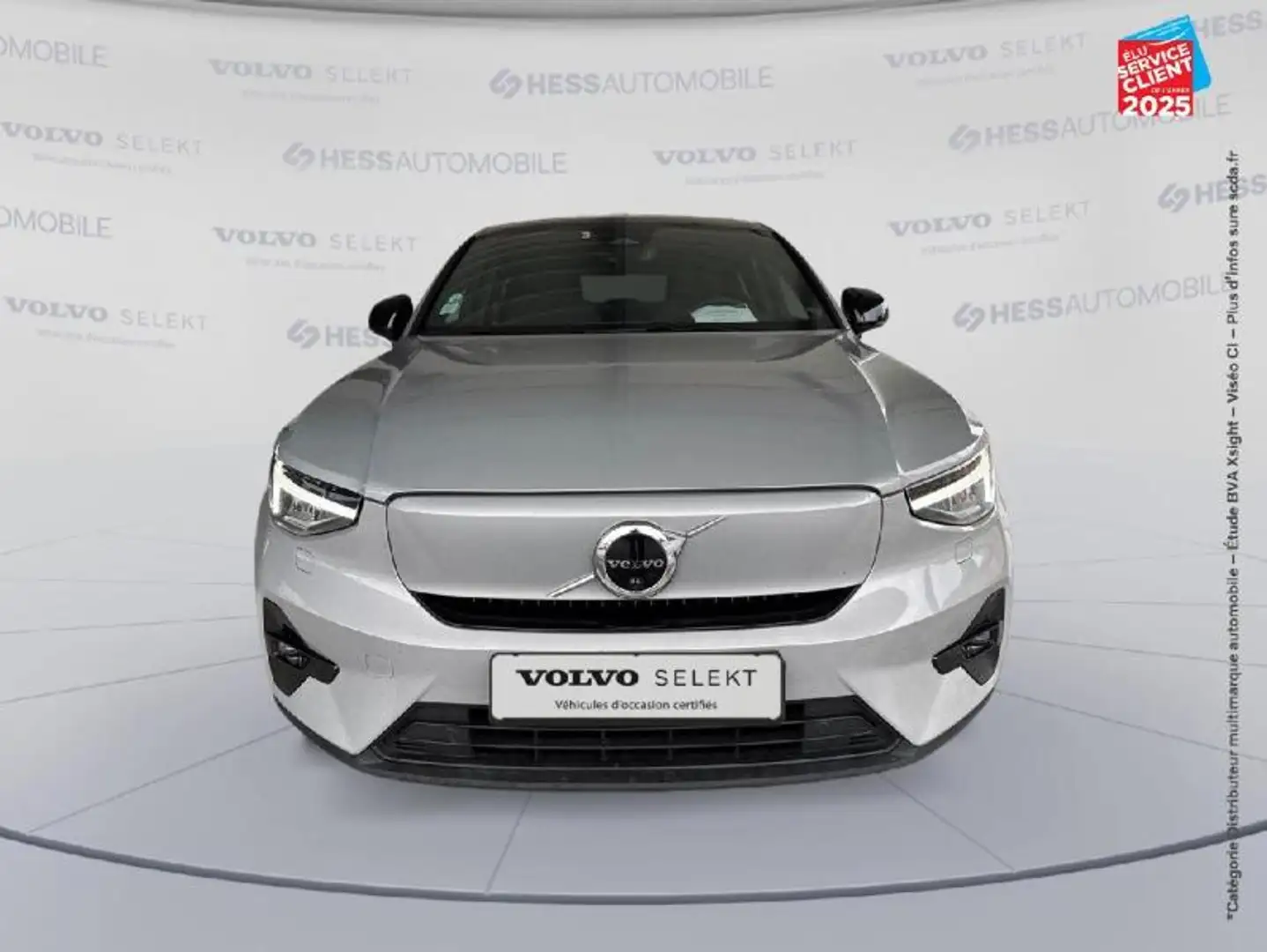 Volvo C40 Recharge 231ch Ultimate Argent - 2