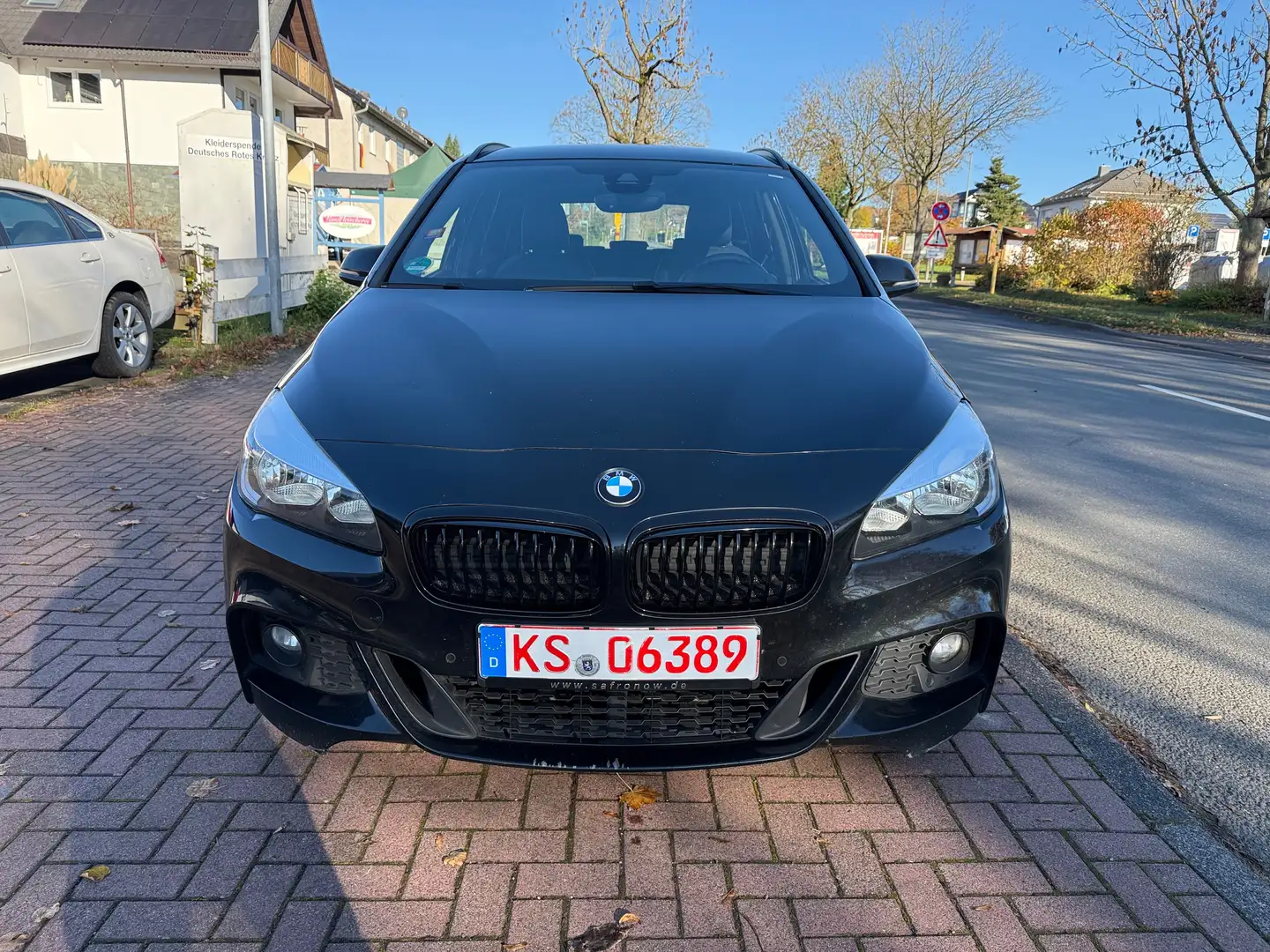 BMW 218 d Active Tourer M Sport Automatik Leder 18 Zoll Schwarz - 2