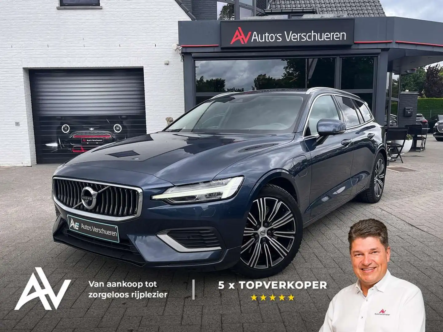Volvo V60 T6 Recharge Inscription AWD Geartronic ** Memor... Azul - 1