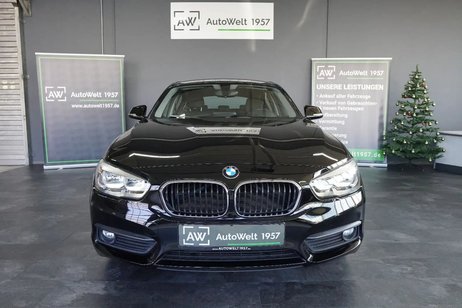 BMW 125 i Limousine 5-trg. *1.HAND*M-Lenkrad*SHZ*PDC Schwarz - 2