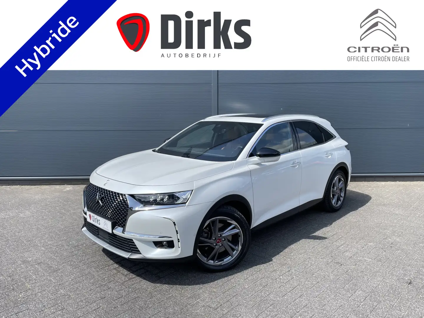 DS Automobiles DS 7 Crossback 225pk E-Tense Opera (Elektrisch Schuifdak - Leder Wit - 1