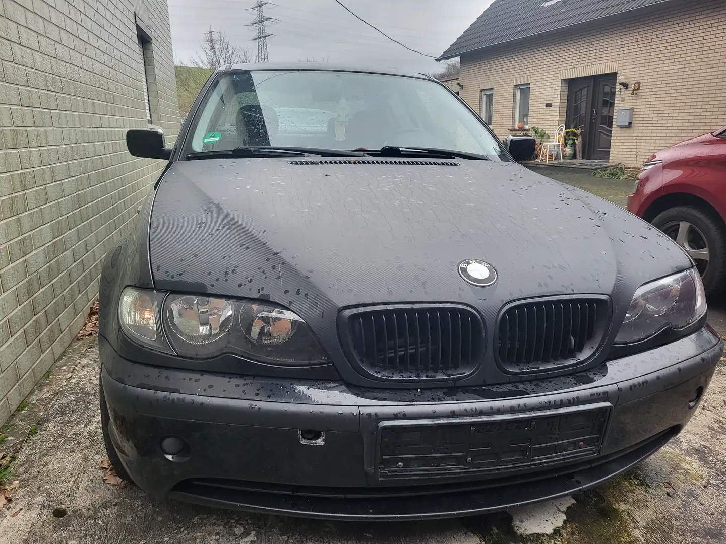 BMW 316 BMW E46 316i, Limousine, Bastlerfahrzeug, schwarz Zwart - 1