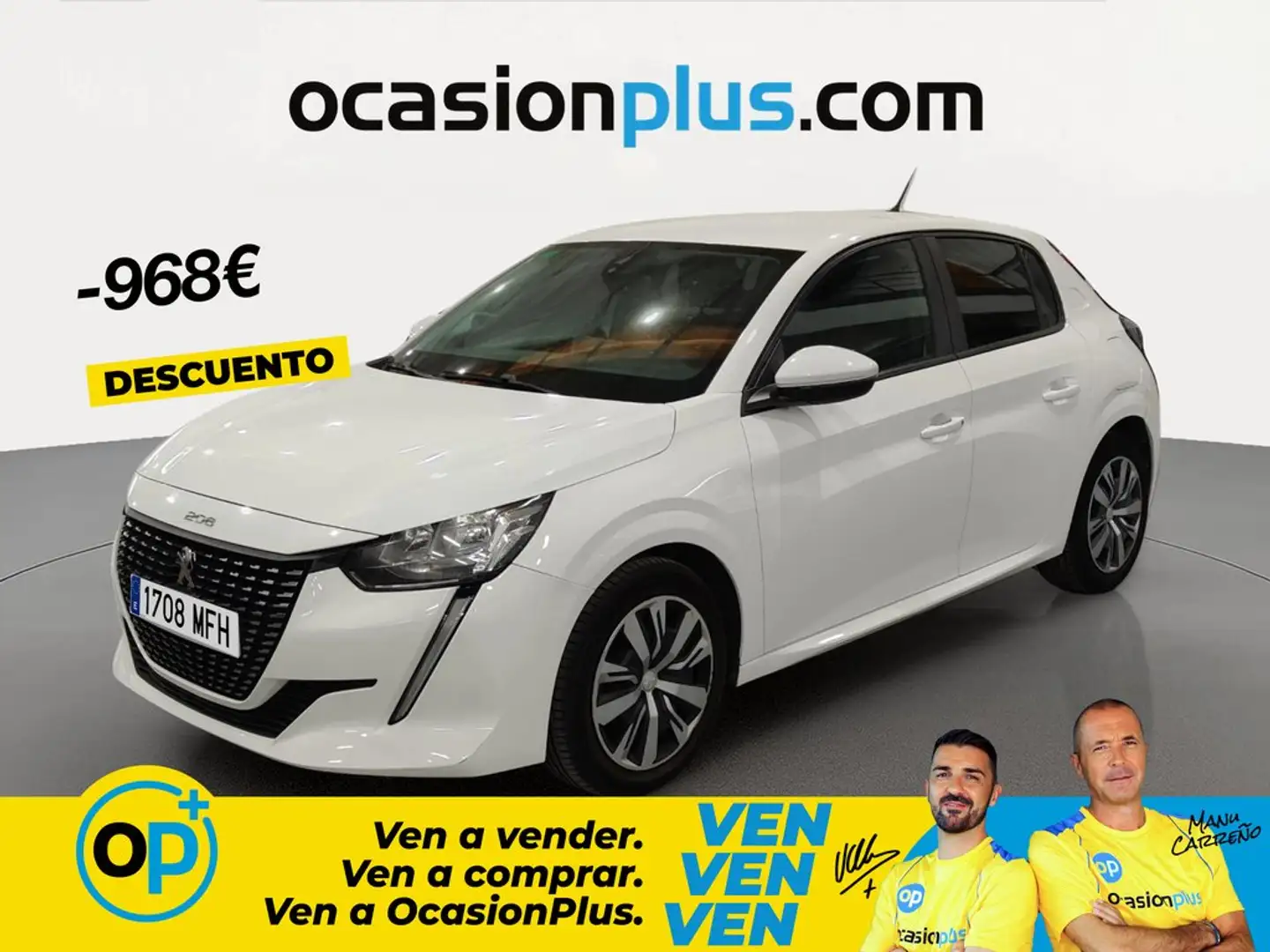 Peugeot 208 1.2 Puretech S&S Active Pack 75 Blanco - 1