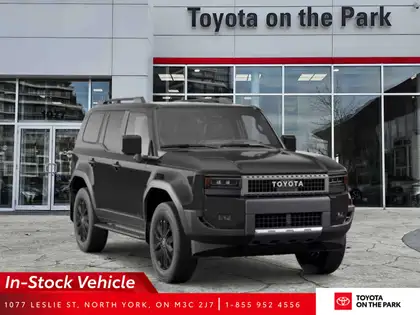 Black 2027 Toyota Land Cruiser SUV / Crossover Four-Wheel Drive 8-Speed Automatic