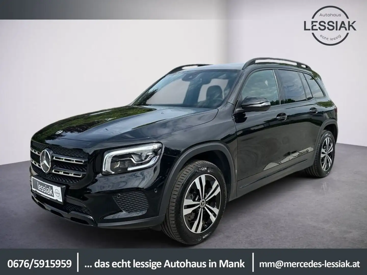 Mercedes-Benz GLB 200 d 4M | Progressiv | RFK | Multibeam-SW usw Noir - 1