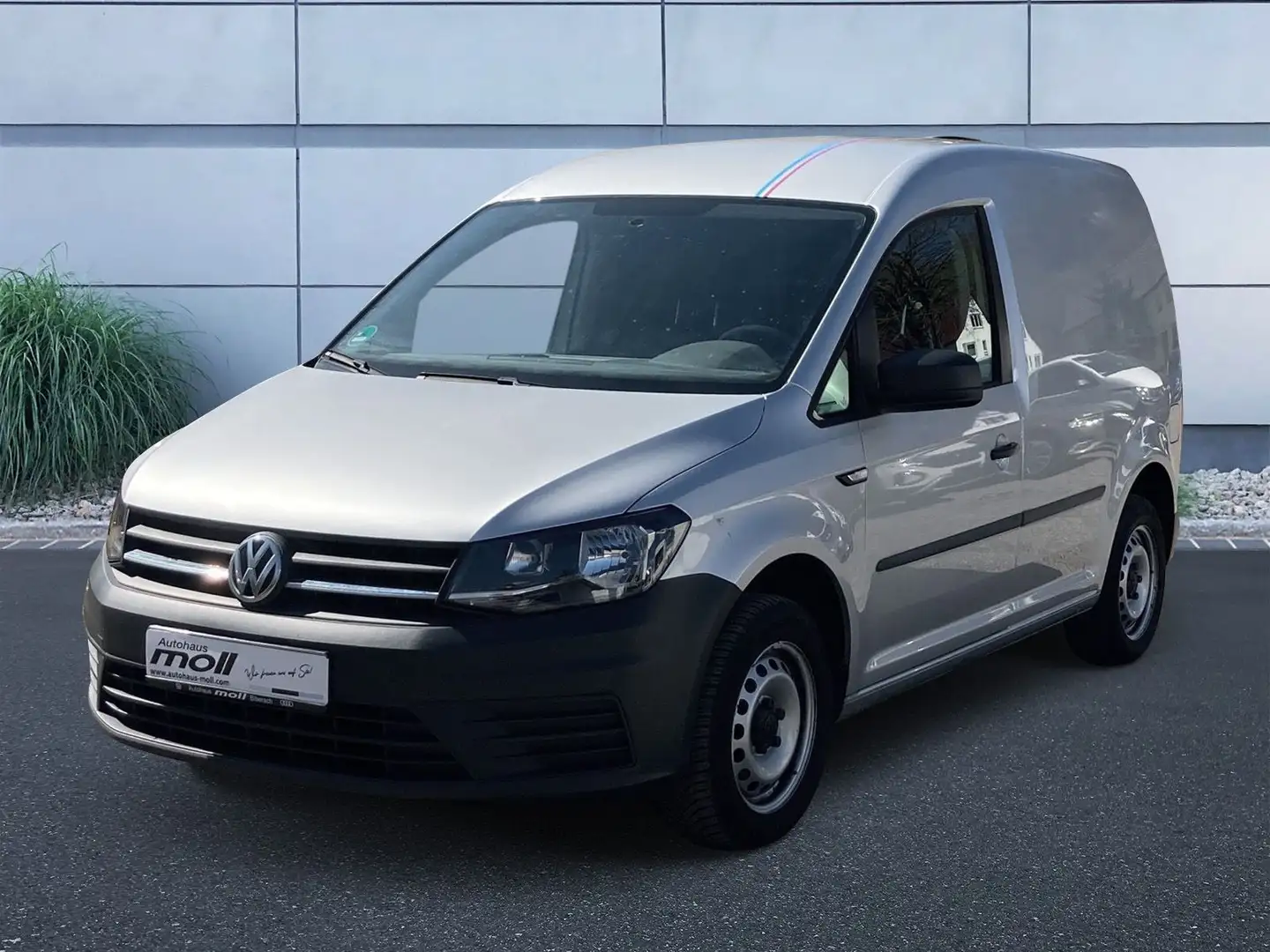 Volkswagen Caddy Kasten 2.0 TDI 5-Gang AHK, Ganzjahresberei Plateado - 1