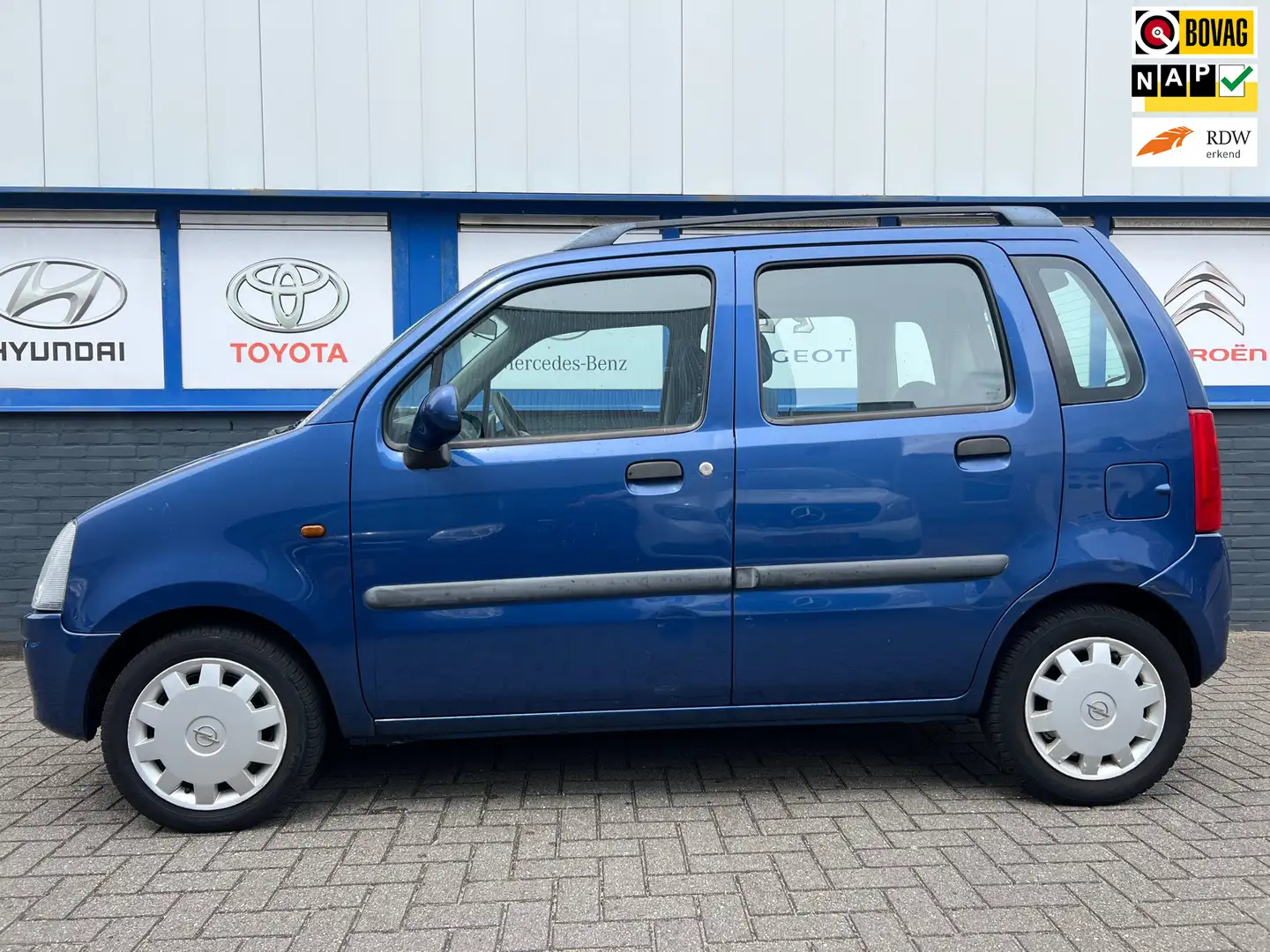 Opel Agila 1.2-16V Color Edition 06-2003 80000km 1450eu Bleu - 1