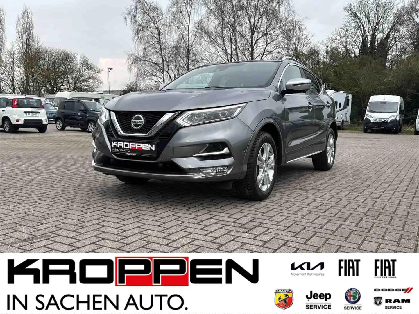Nissan Qashqai Tekna+ Pan.-Dach Navi Android Carplay Grigio - 1