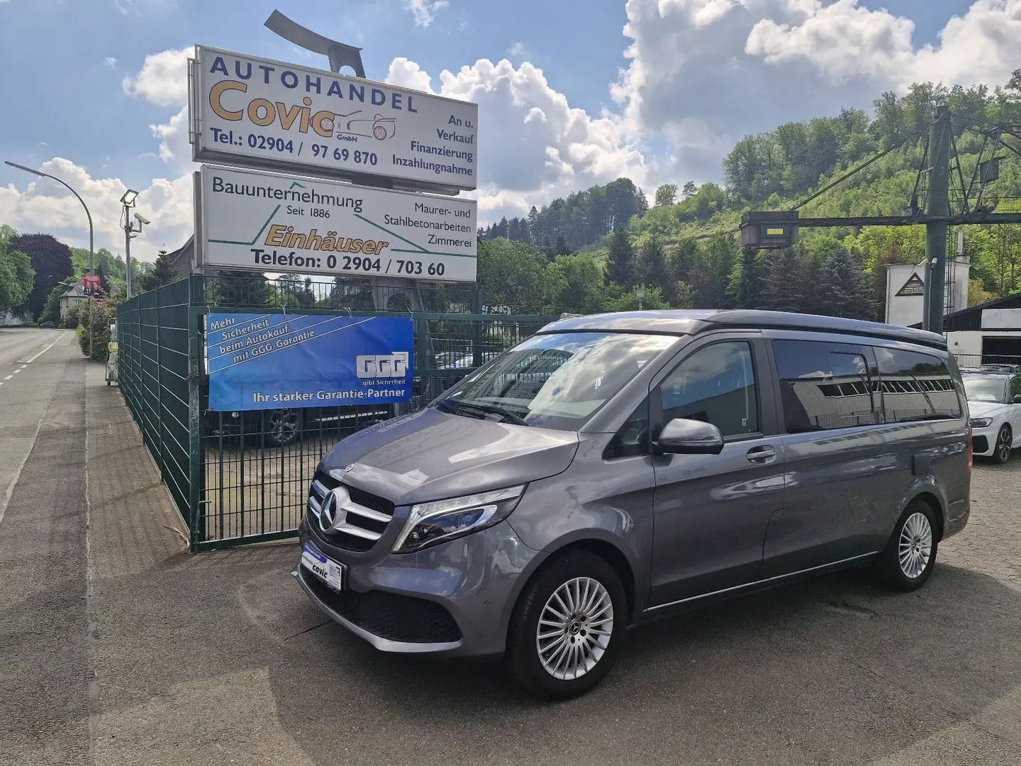 Mercedes-Benz 250 D V -Klasse Vito Marco Polo  4MAT Gri - 1