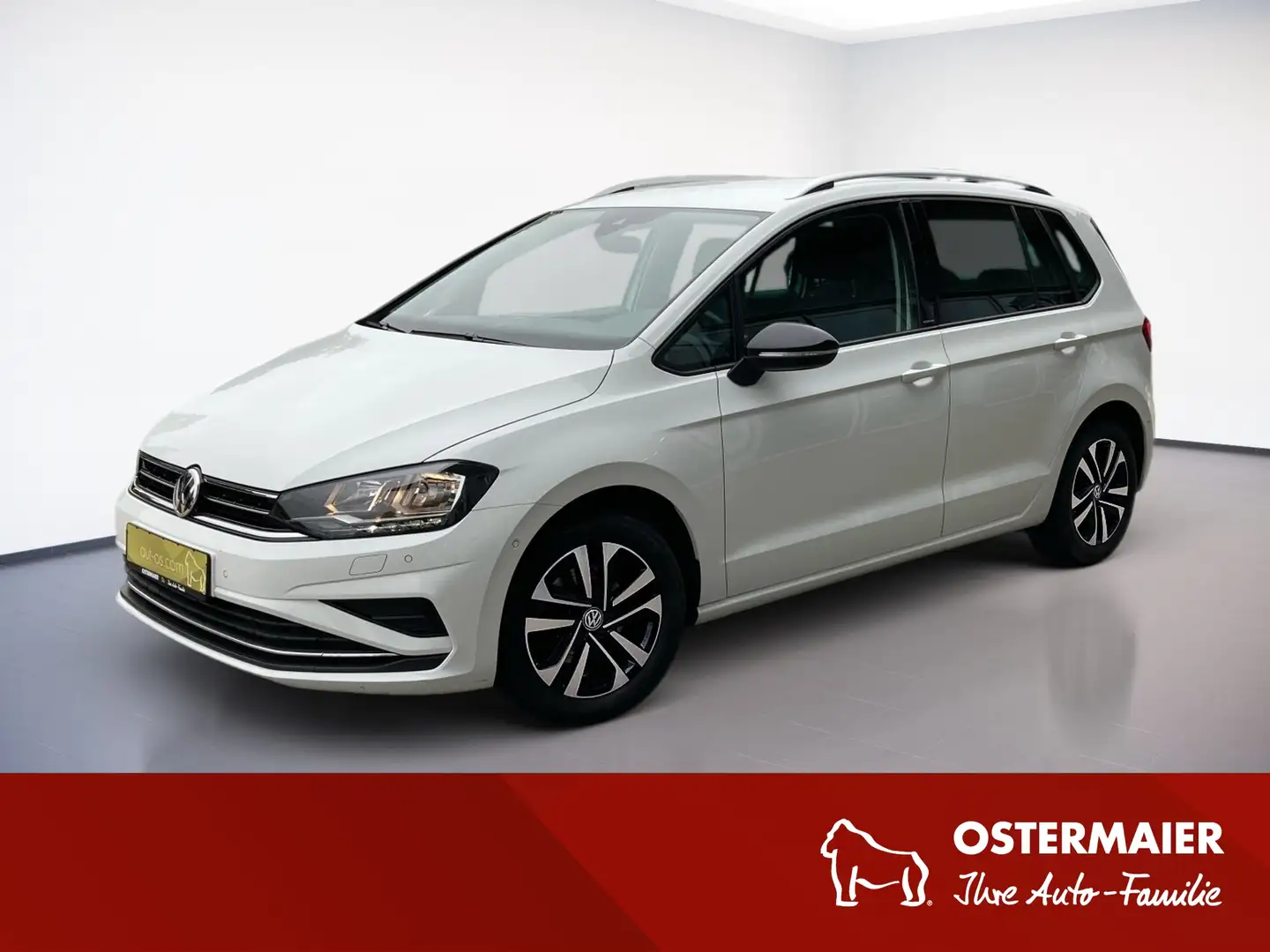 Volkswagen Golf VII Sportsvan 1.5 TSI IQ.DRIVE.NAVI.ACC.PDC.LaneA. White - 1