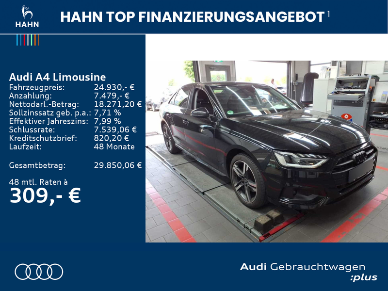 Audi A4 advanced 35TDI tip-trc Cam LED Navi — photo 2