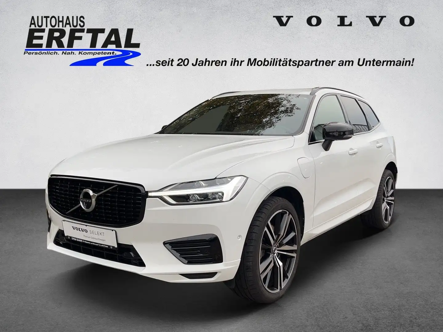 Volvo XC60 Recharge T6 AWD Geartronic R-Design Weiß - 1
