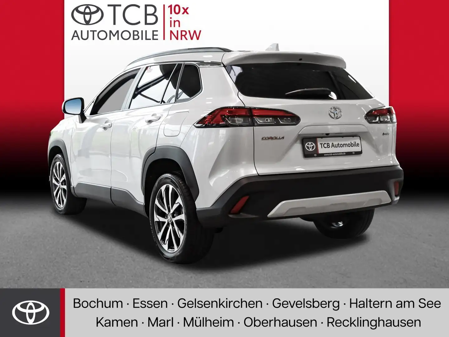 Toyota Corolla Cross 1.8 Hybrid Teamplayer NAVI SHZ PDC Blanco - 2