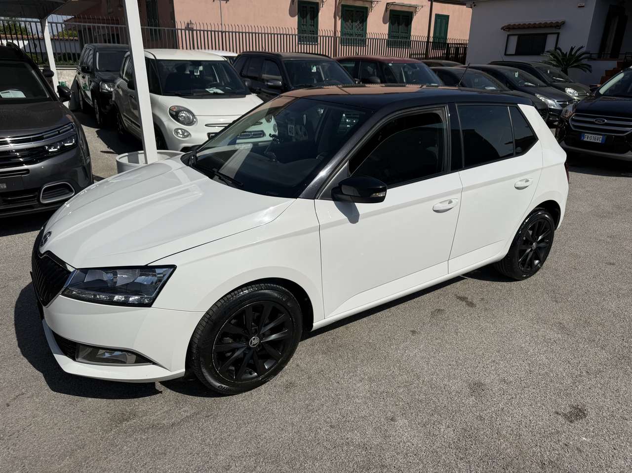 Skoda Fabia Fabia III 2015 Berlina 1.0 mpi Twin Color Nero 60cv my19