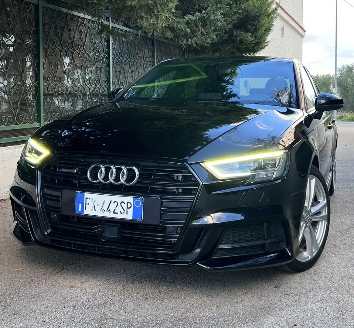 Audi A3 SPB 2.0 Tdi Quattro 184CV Sline Stronic VIRTUAL Nero - 1