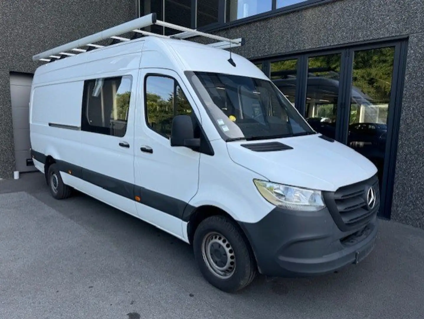 Mercedes-Benz Sprinter 317 L3  3.5T SLEEP - DUBBEL CABINE - DOUBLE CABINE Wit - 2