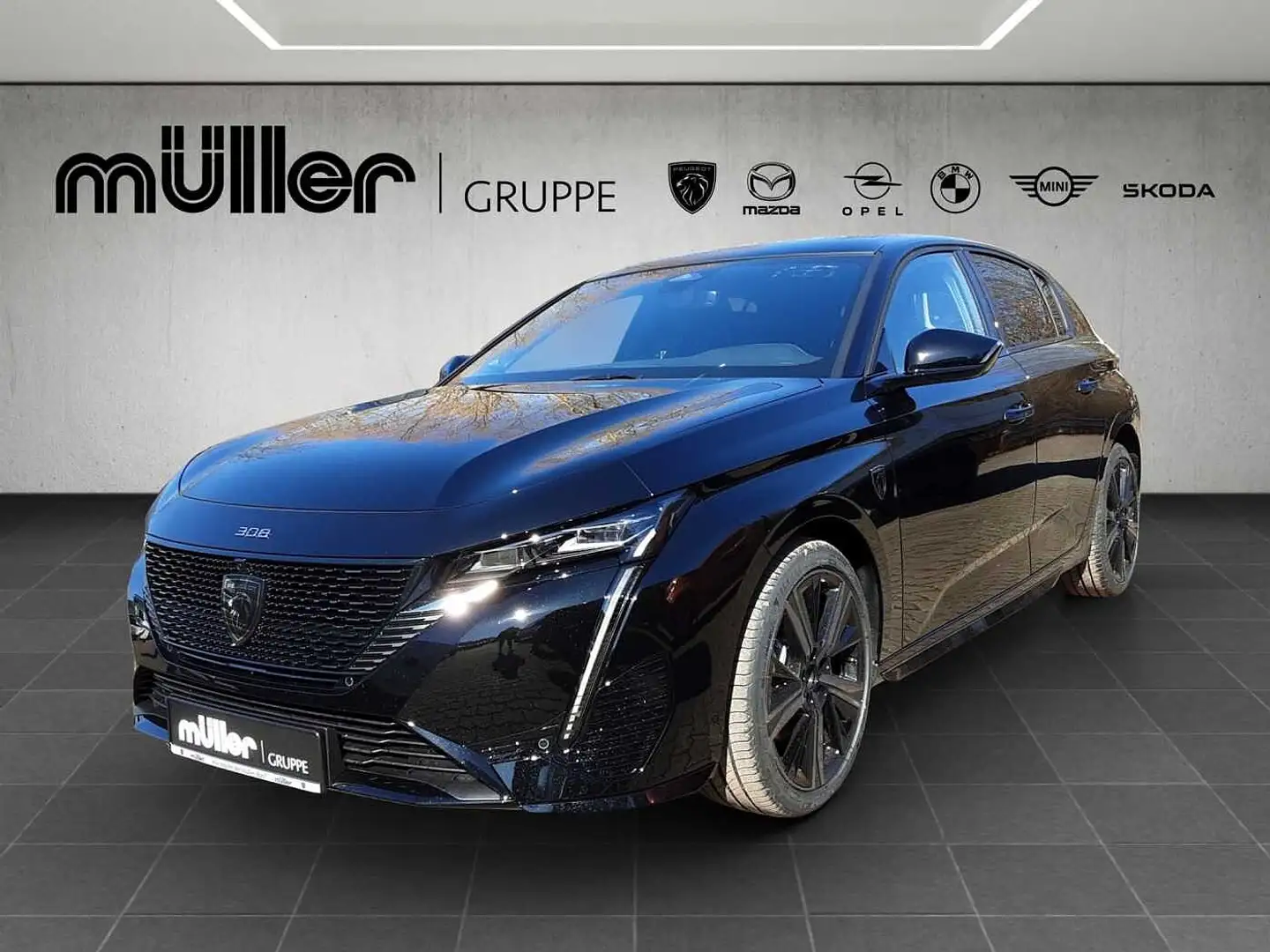 Peugeot 308 Diesel BlueHDi 130 EAT8 GT Schwarz - 1