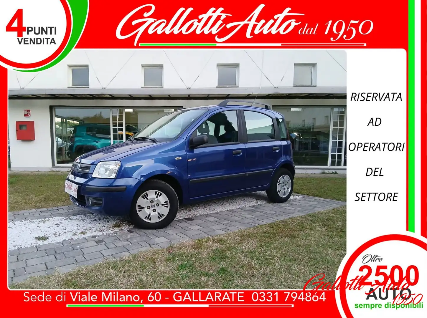Fiat Panda 1.2 Dynamic Blu/Azzurro - 1