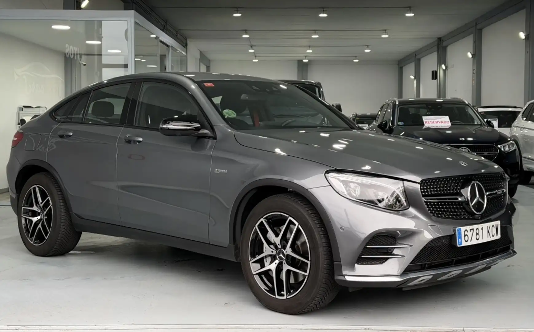 Mercedes-Benz GLC 43 AMG Coupé 4Matic Aut. Gris - 2