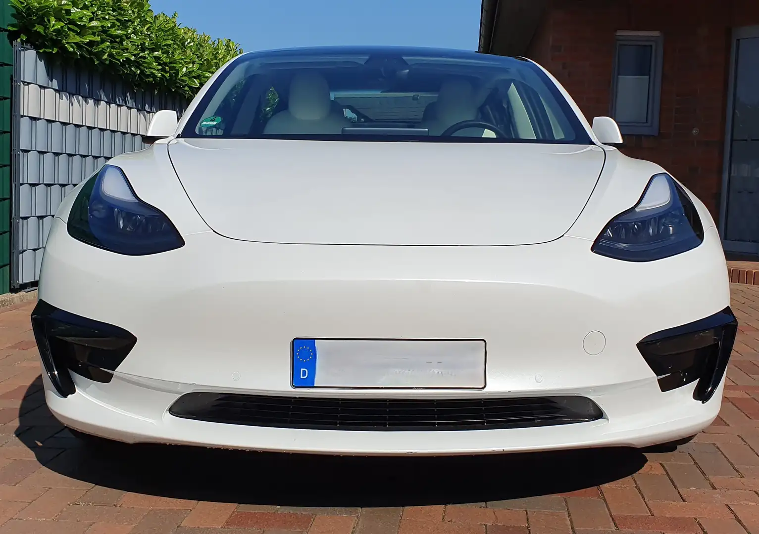 Tesla Model 3 Model 3 Langstreckenbatt. Allradantrieb Dual Motor Weiß - 1
