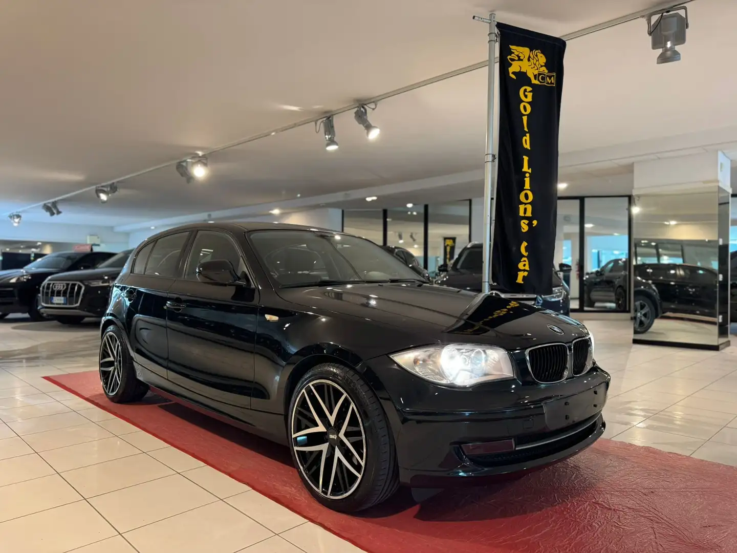 BMW 120 120d 5p dpf STUPENDA*DOPPIO TRENO CERCHI*DA VEDERE Negro - 1