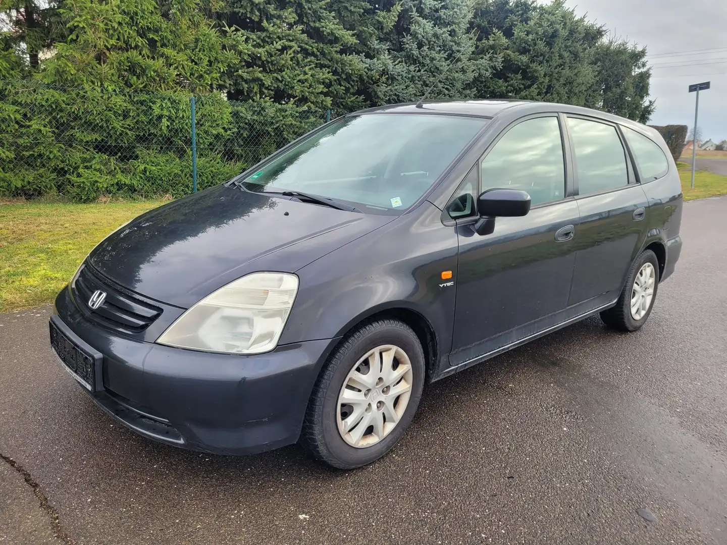 Honda Stream Tüv bei Kauf neu. Schwarz - 2