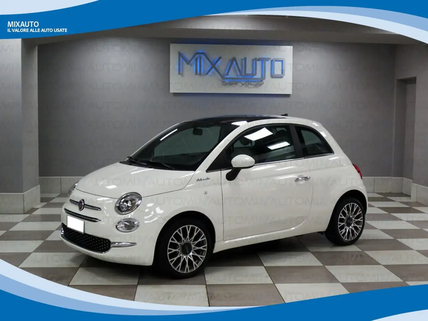 Fiat 500 Hybrid 1.0 70cv Dolcevita EU6 Bianco - 1