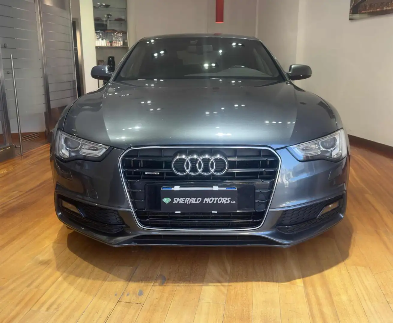 Audi A5 SPB 3.0 V6 TDI 245 CV clean diesel quattro S troni Gris - 2
