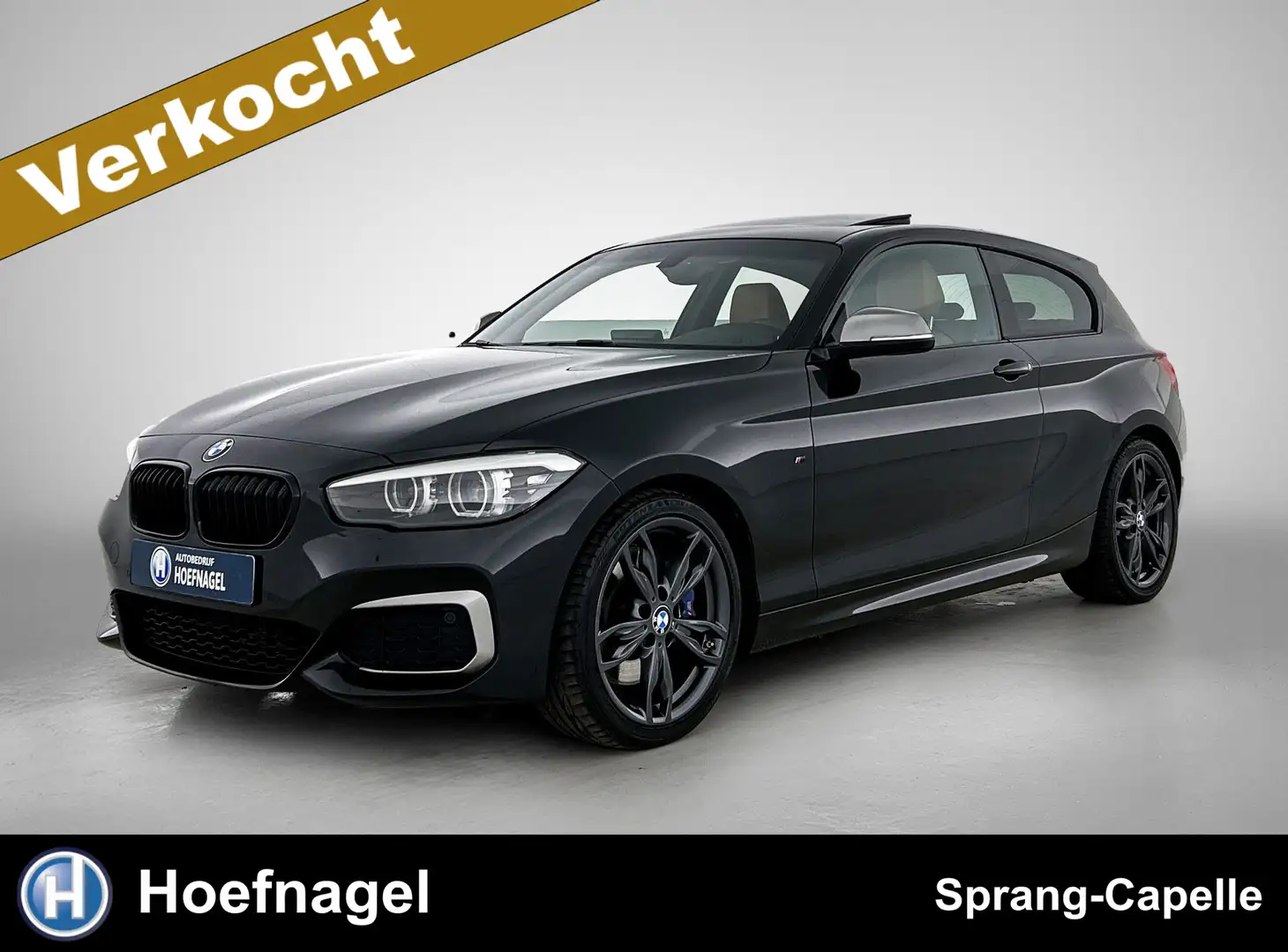 BMW 140 1-serie M140i High Executive | Schuifdak | Camera Schwarz - 1