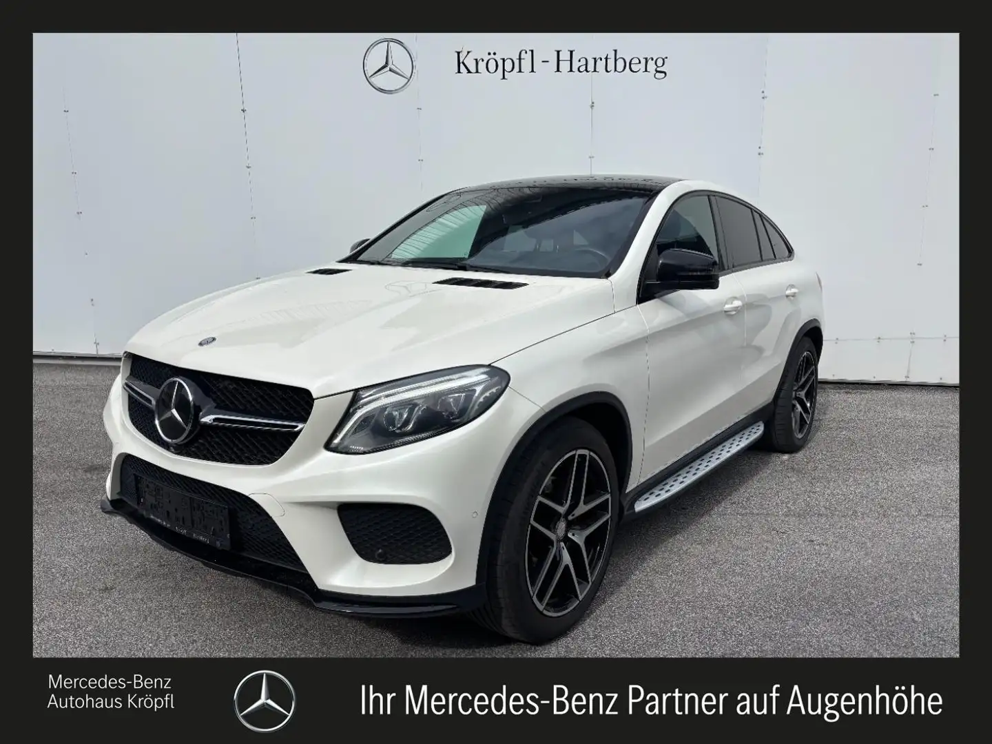 Mercedes-Benz GLE 350 d 4MATIC Coupé AMG Pano Night FAP AIR Weiß - 1