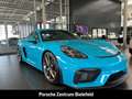 Porsche Cayman 718 GT4 Miamiblau Sportabgasanlage BOSE Bleu - thumbnail 11