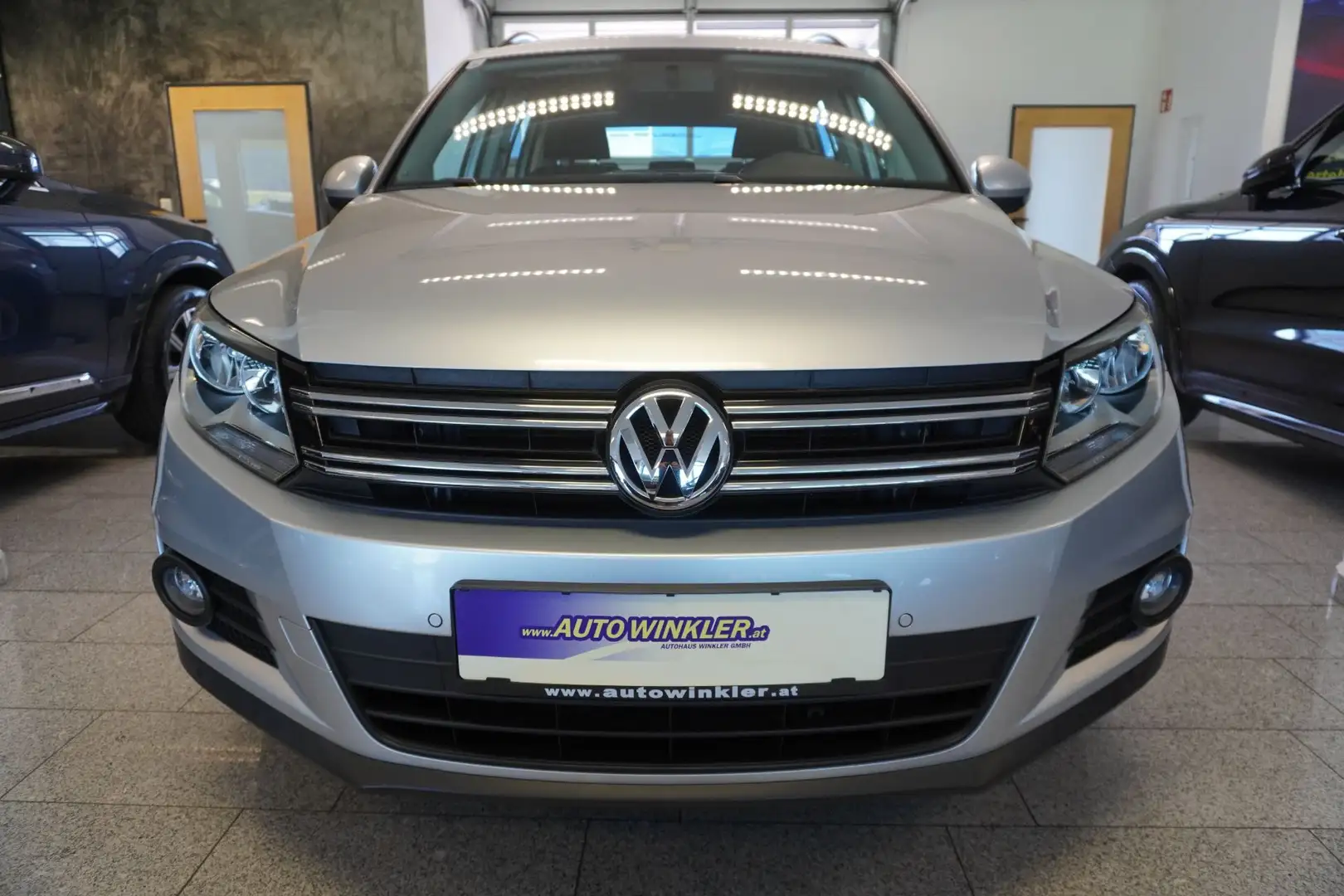 Volkswagen Tiguan Cross BlueMotion 1,4TSI  PDC Argent - 2